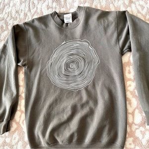 Abstract Crewneck
